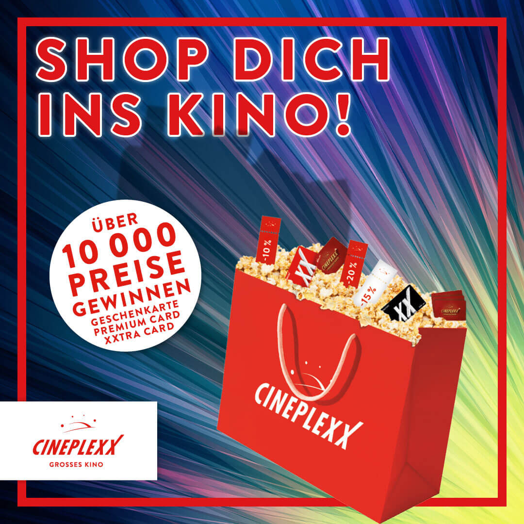 Cineplexx Shop dich ins Kino Aktion im Auhof Center