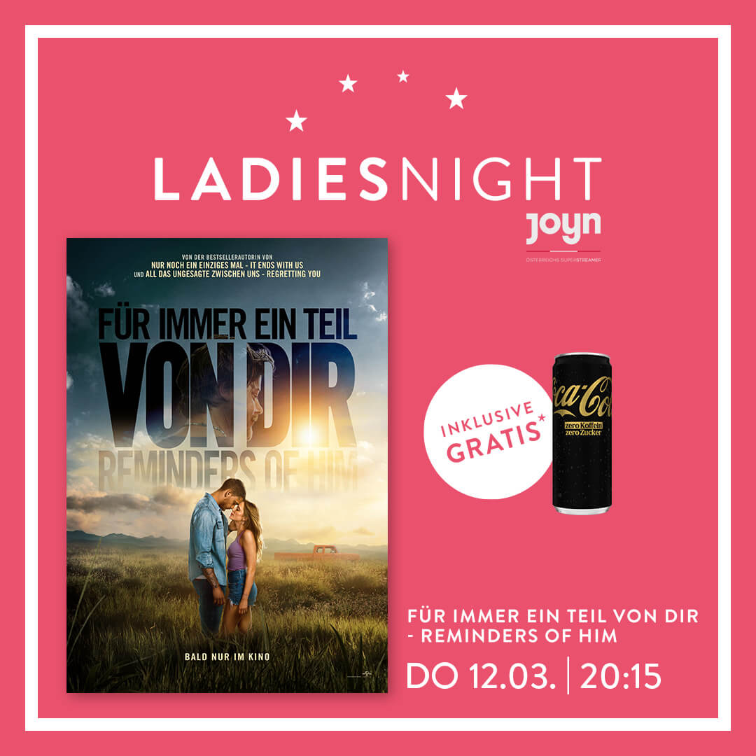 Ladies Night im Cineplexx: „Für immer ein Teil von dir – Reminders of Him“