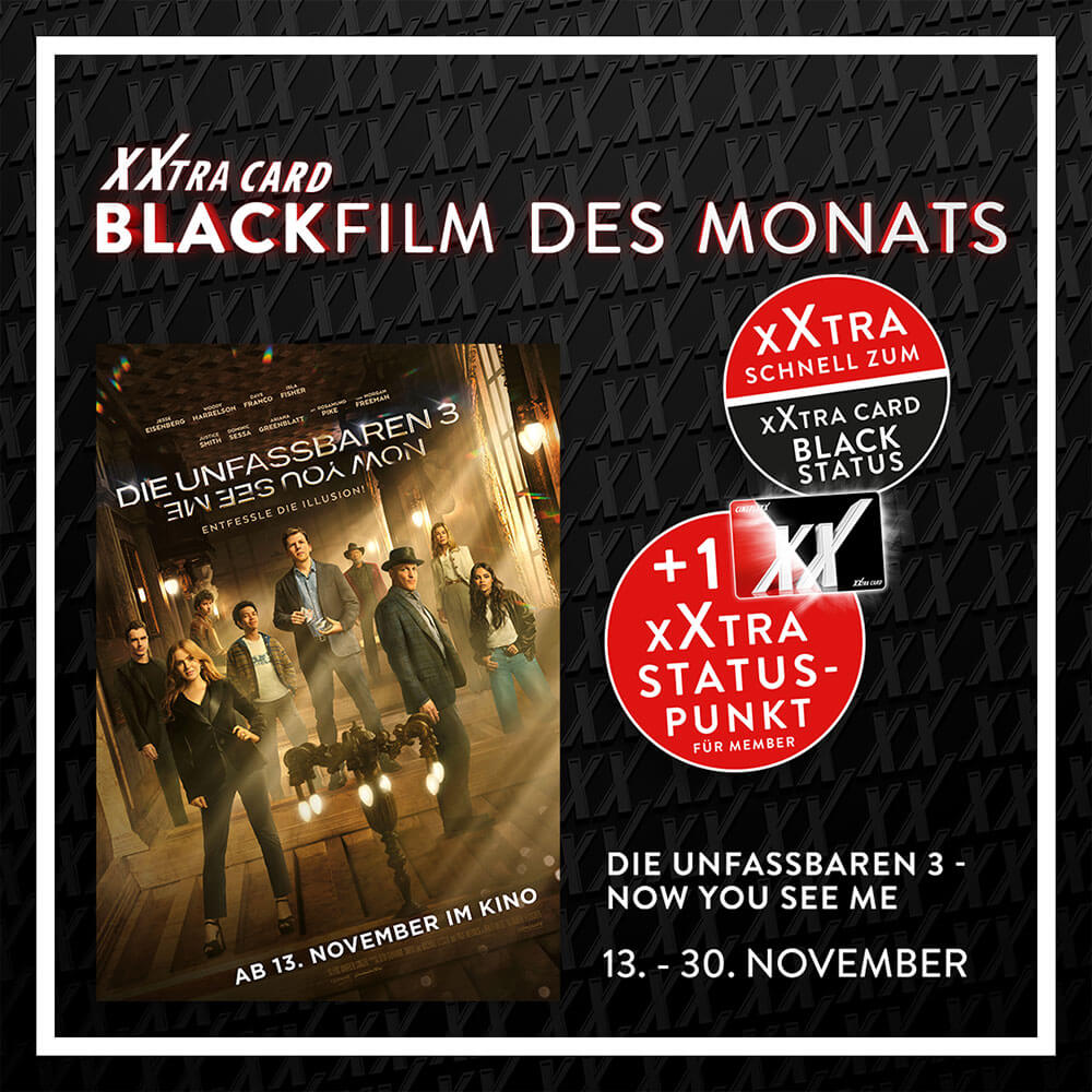 Cineplexx: BLACK Film des Monats