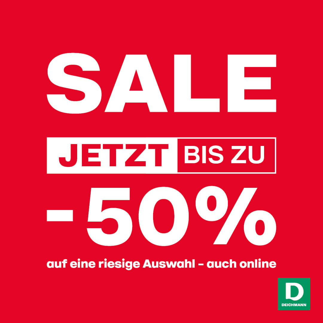 Deichmann Sale bis zu 50% im Auhof Center