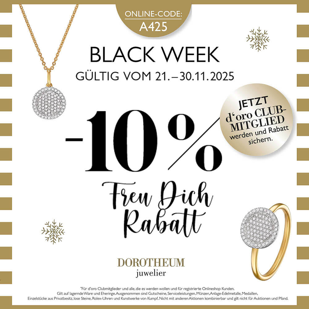 Dorotheum Juwelier – Black Week Aktion