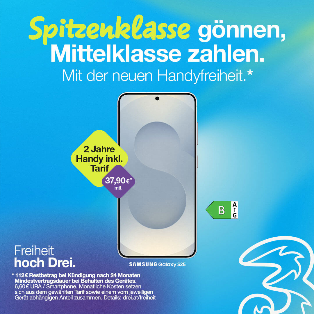 Drei: Google Pixel 10 Pro mit Handyfreiheit im Auhof Center
