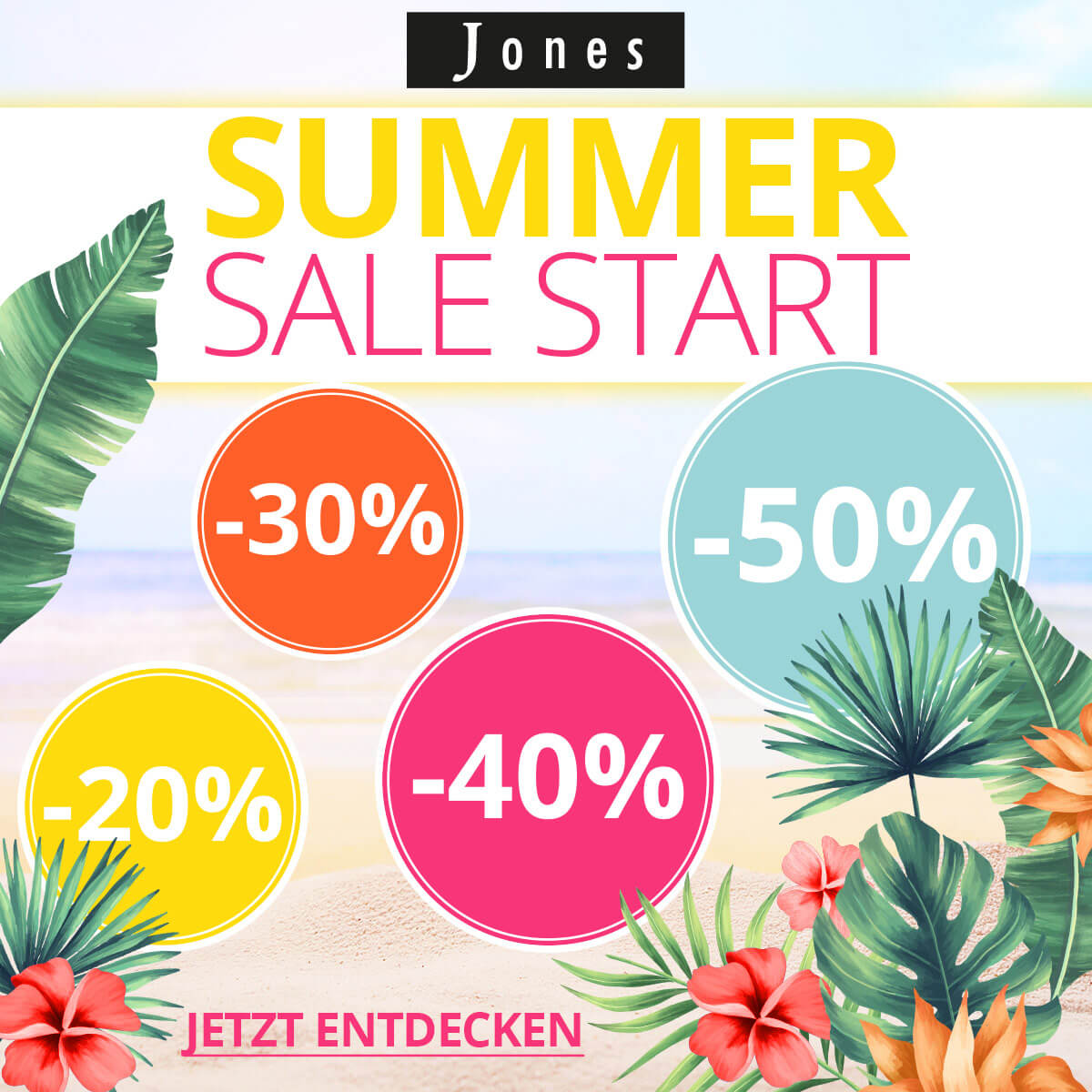 JONES: Summer SALE START ?☀️? bis zu -50%