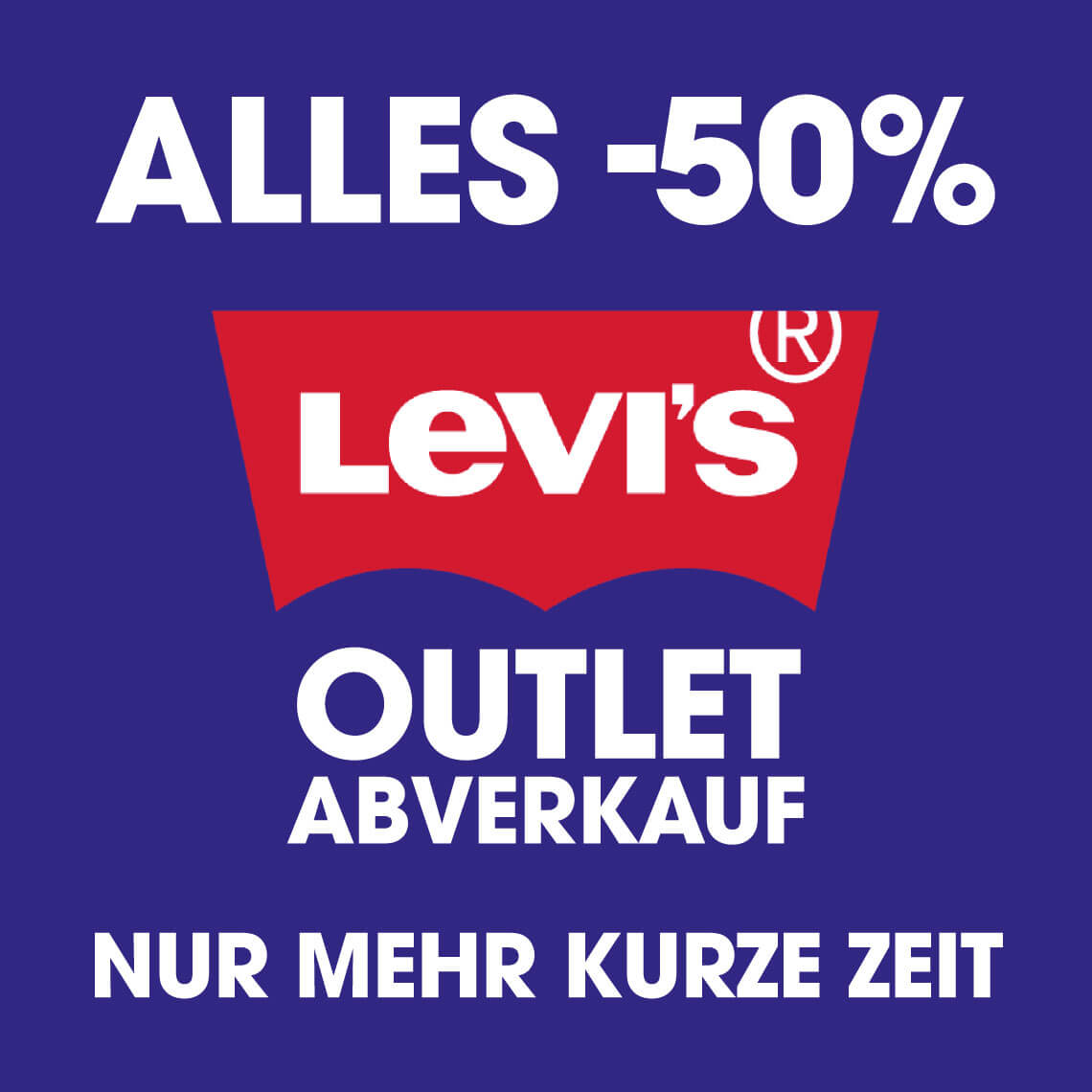 OUTLET ABVERKAUF bei Basix Levis Store – Auhof Center