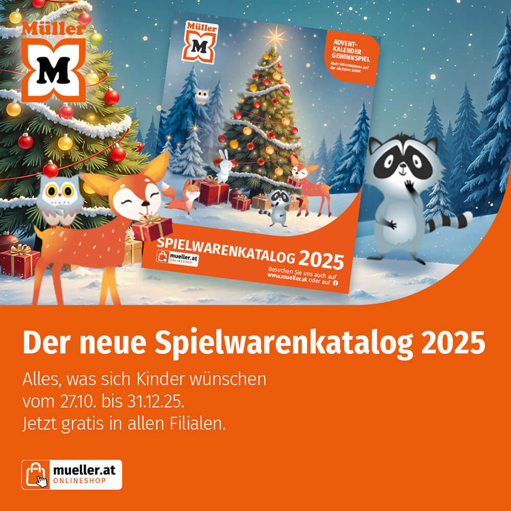 Müller: Der neue Spielwarenkatalog 2025 ist da!