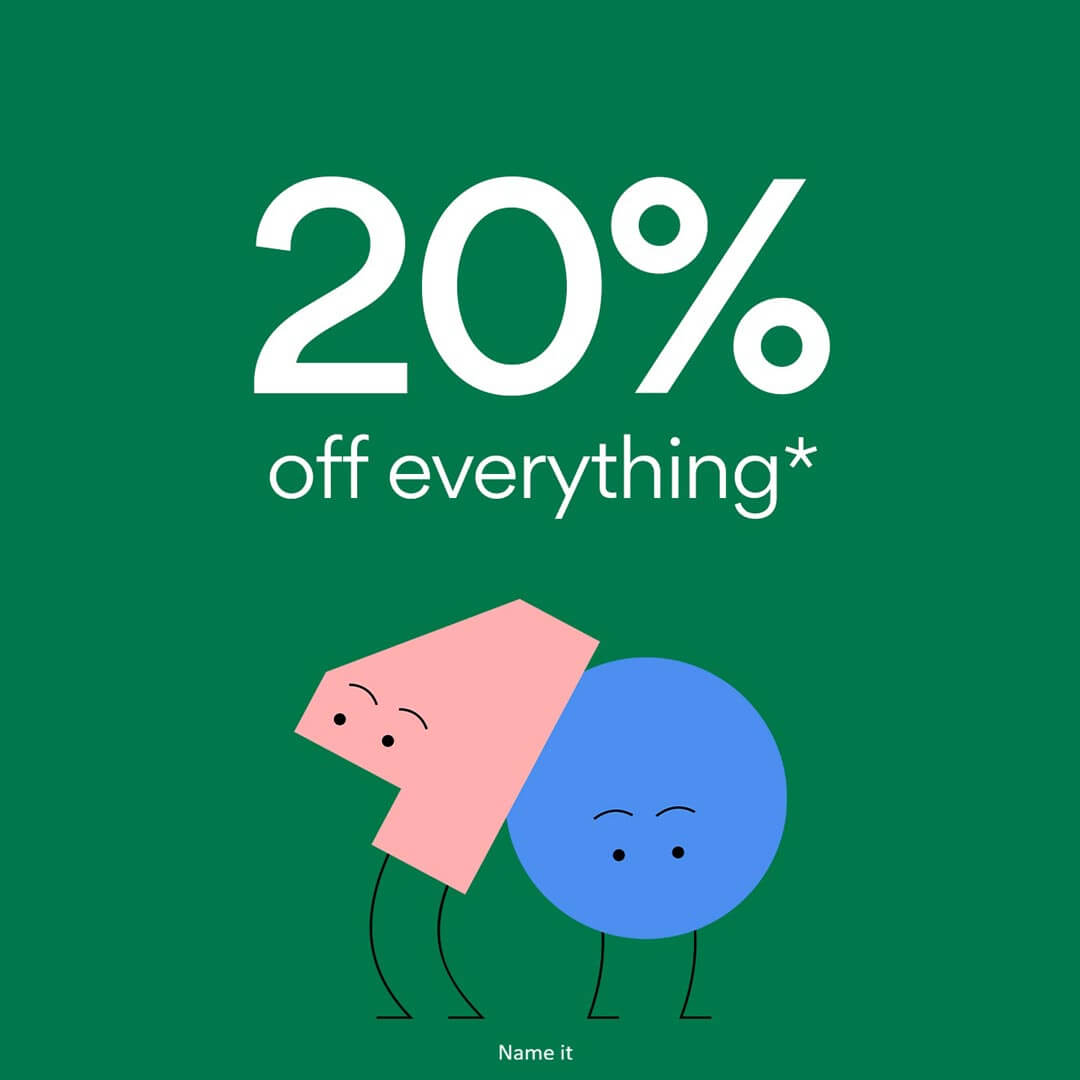 NAME IT: Championship Days mit -20% auf alles