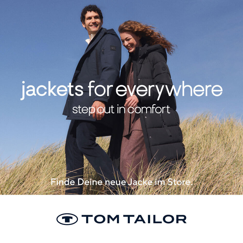 Tom Tailor: Jacken für jede Gelegenheit