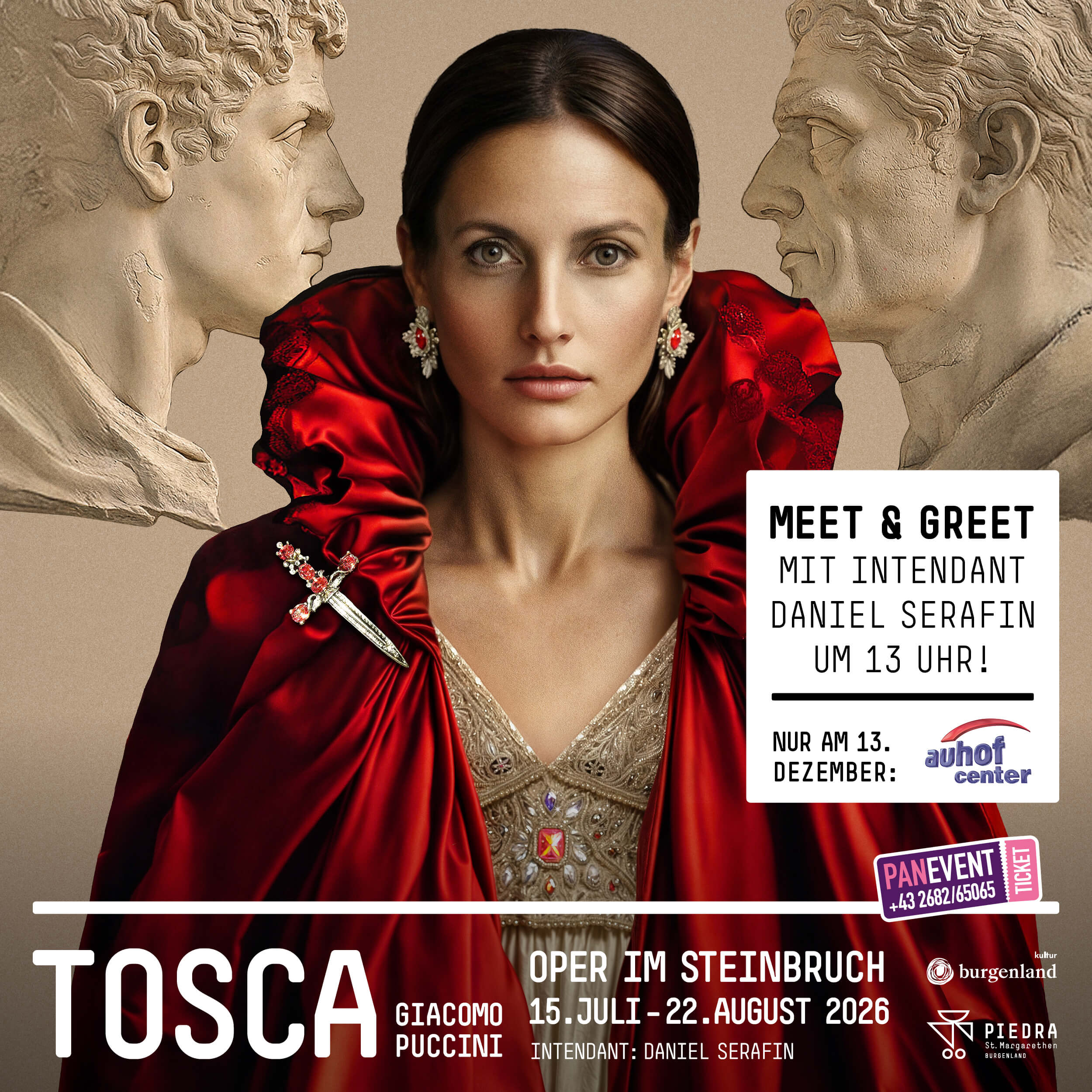 Tosca Vorteilstag & Meet&Greet – nur am 13. Dezember im Auhof Center