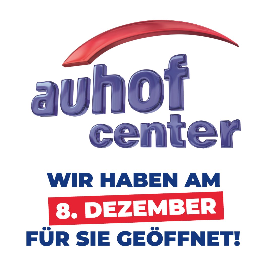 Öffnungszeiten am Feiertag – 8. Dezember im Auhof Center